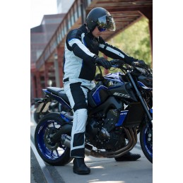 MODEKA bunda na motorku Khao Air čierna šedá modrá