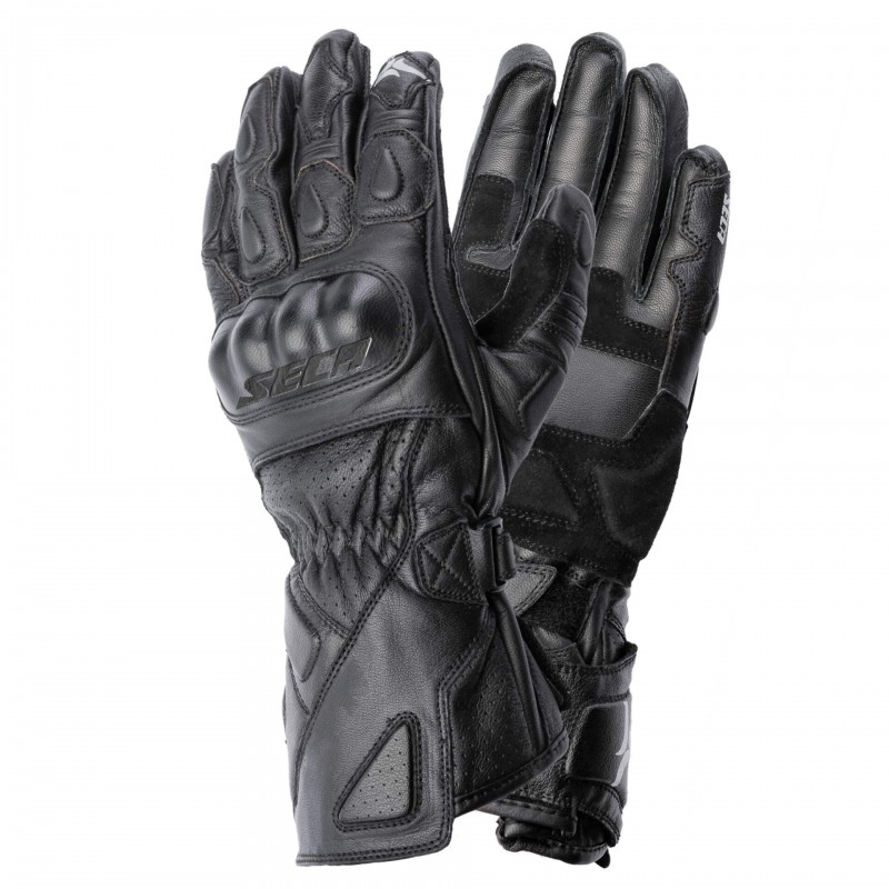 Motorukavice SECA Integra black Motorukavice SECA Integra black