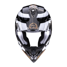Prilba SCORPION EXO VX-16 Air Tub čierny kov zlatá
