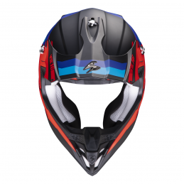Prilba SCORPION EXO VX-16 Air Spectrum čierna červená modrá