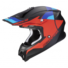Prilba SCORPION EXO VX-16 Air Spectrum čierna červená modrá