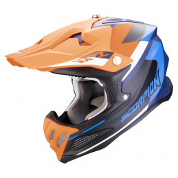 Prilba SCORPION EXO VX-22 Air Beta modrá oranžová