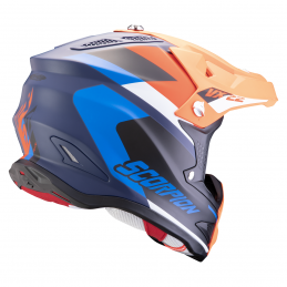 Prilba SCORPION EXO VX-22 Air Beta modrá oranžová