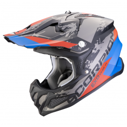 Prilba SCORPION EXO VX-22 Air CX čierna modrá červená