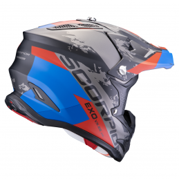 Prilba SCORPION EXO VX-22 Air CX čierna modrá červená