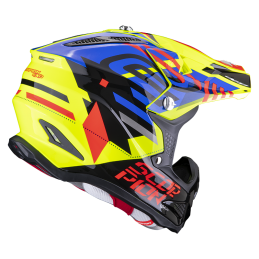 Prilba SCORPION EXO VX-22 Air Neox žltá modrá červená