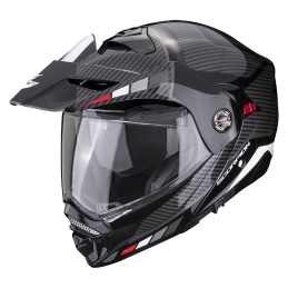 Prilba SCORPION EXO ADX-2 Camino čierna strieborná červená