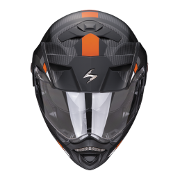 Prilba SCORPION EXO ADX-2 Camino čierna strieborná oranžová