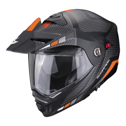Prilba SCORPION EXO ADX-2 Camino čierna strieborná oranžová