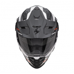 Prilba SCORPION EXO ADF-9000 Air Feat biela čierna červená