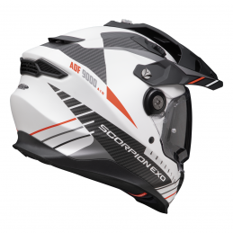 Prilba SCORPION EXO ADF-9000 Air Feat biela čierna červená