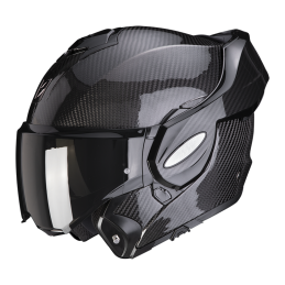 Prilba SCORPION EXO-TECH Evo Carbon Solid čierna