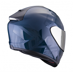 Prilba SCORPION EXO-1400 EVO II Carbon Air Cerebro modrá