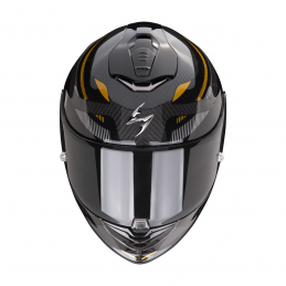 Prilba SCORPION EXO-1400 EVO II Carbon Air Kydra čierna zlatá