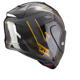 Prilba SCORPION EXO-1400 EVO II Carbon Air Kydra čierna zlatá